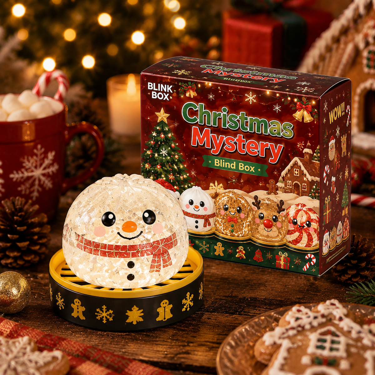 🎄🥟 Christmas Squishy Dumplings 🎁 Blind Box ✨ New Release • Limited Time • Pick Your Favorite! 🎀