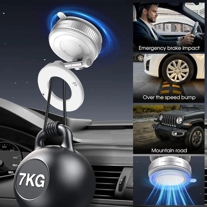 MimiMarket Upgraded 360° Vacuum Magnetic Phone Holders for Car