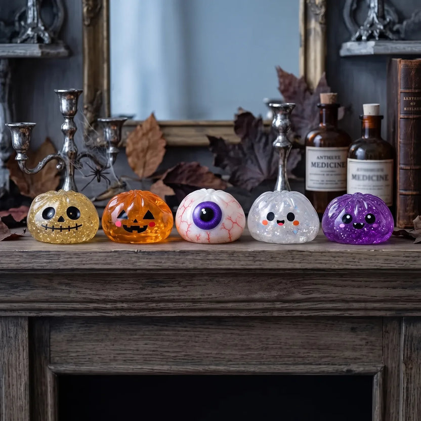 Haunted Halloween Dumpling Squishy Set